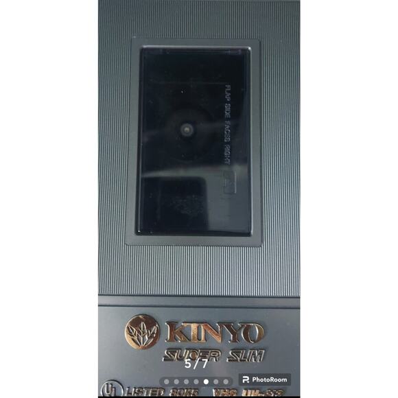 Vintage Kinyo Super Slim VHS Rewinder retro VCR tape rewinding machine - Picture 5 of 7